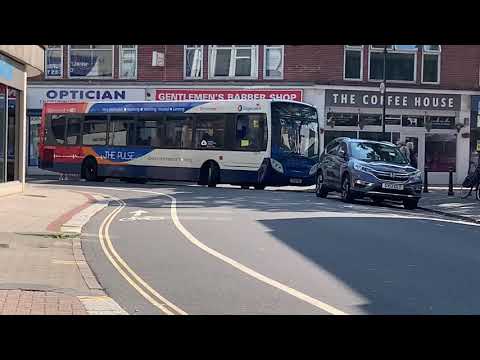Stagecoach Bus Route Pulse Departing Liverpool Road Worthing