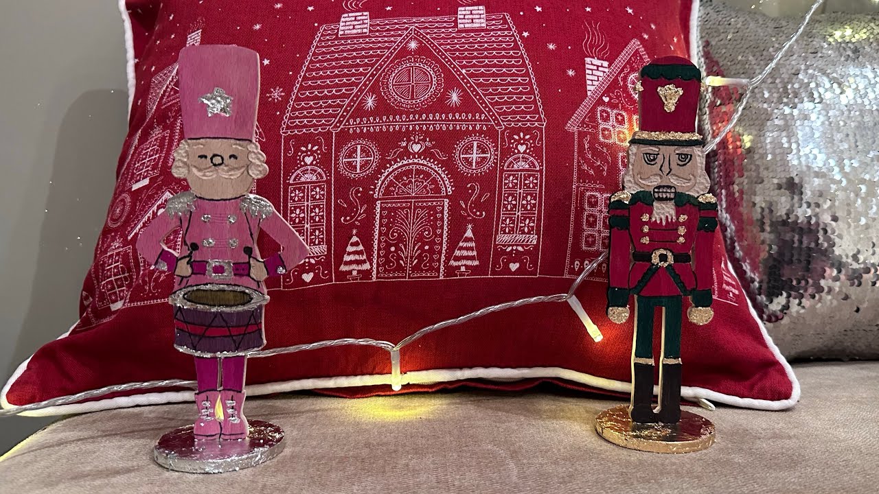 Scroll Saw Nutcracker Christmas Decorations