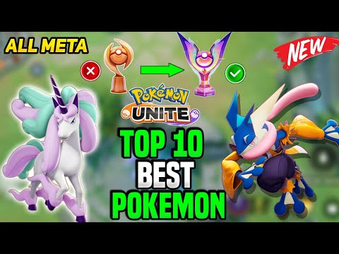 Top 10 Best Pokemon for Solo Ranking in 2025! Reach master Rank in just 1 Day! Pokemon unite
