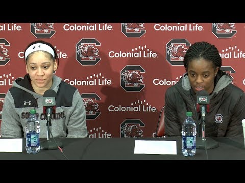 POSTGAME: Bianca Cuevas-Moore, Doniyah Cliney on Appalachian State — 12/5/18