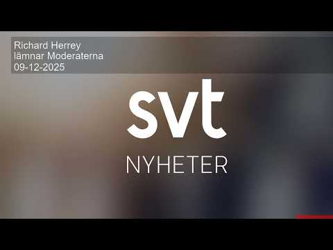 Richard Herrey lämnar Moderaterna