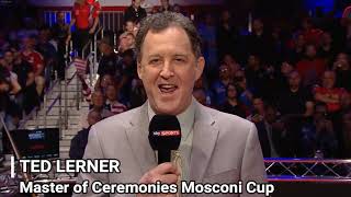 Ted Lerner Mosconi Cup Emcee