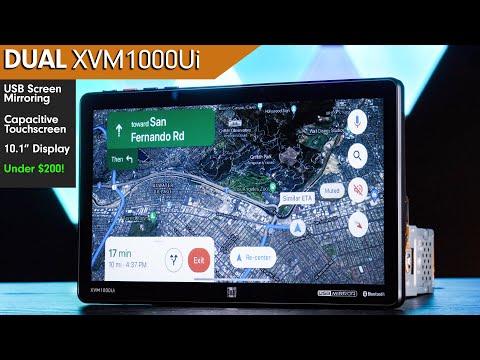 Dual XVM1000Ui - USB Screen Mirroring for iOS & Android - Under $200!!!!