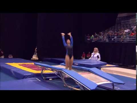 Hally Piontek - Double Mini Pass 2 - 2017 USA Gymnastics Championships