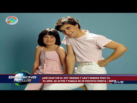 ¿Qué pasó con el dúo ‘Enrique y Ana’? Enrique Pozo ya  65 años, es actor y pareja de un fisicocultur