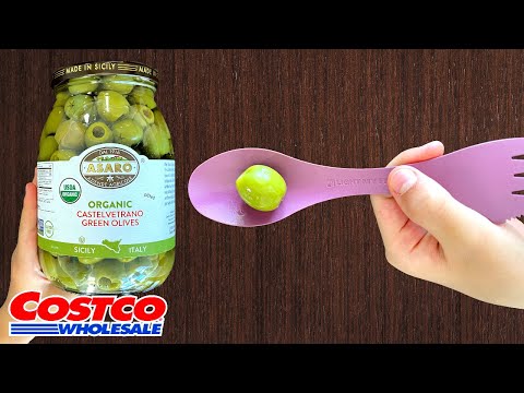 🇮🇹 Asaro Organic Castelvetrano Green Olives - Costco Product Review