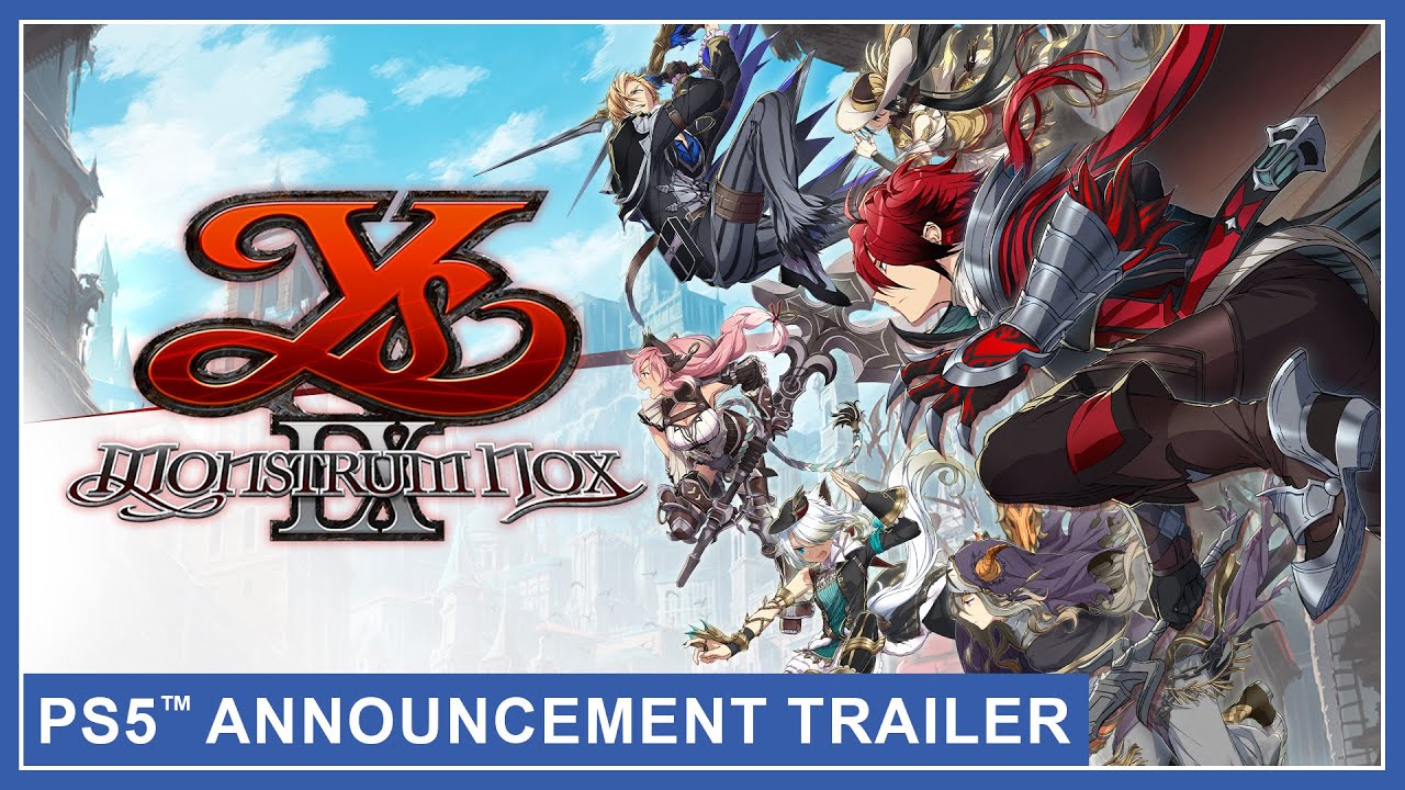 Ys IX: Monstrum Nox Trailer