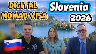 Slovenia Digital Nomad Visa 2026 and Slovenia Residency 2026