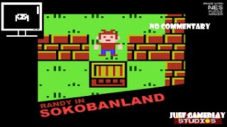 Randy in Sokobanland NES Gameplay No Commentary