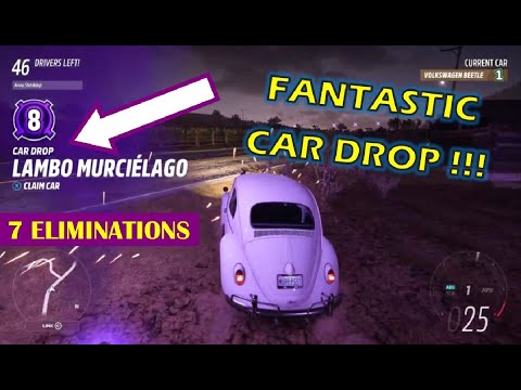 HIGH LEVEL CAR DROPS MAKES FOR AN EASY GAME !!! FH5 - Eliminator - Chapters/Timestamped races !!!