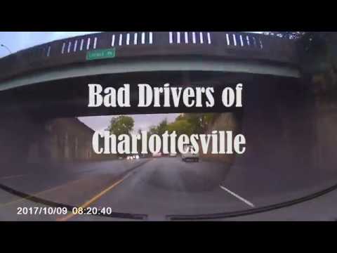 Bad Drivers of Charlottesville Virginia - 1