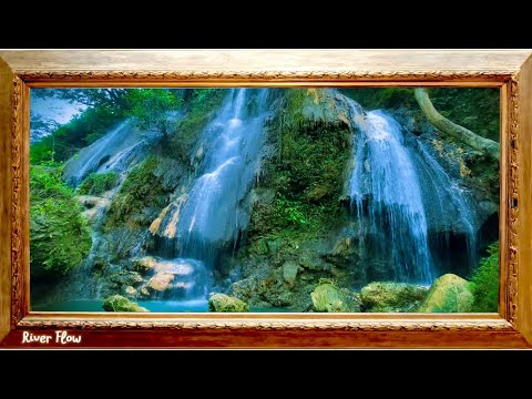 🛑 Relaxing River Sounds - Peaceful Forest River - 3 Hours Long - HD 1080p - Nature Video 🛑