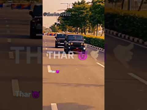 thar😈Best hashtags for use with #thar are #thar #x #jeep #mahindrathar #mahindra #offroad #love.....