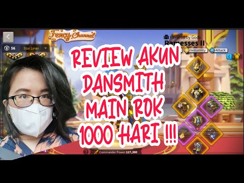 REVIEW AKUN LOWWW SPENDER DANSMITH MAIN ROK 1000 HARI !!! T5 + VIP 16 + BELASAN LEGEND ROK INDONESIA