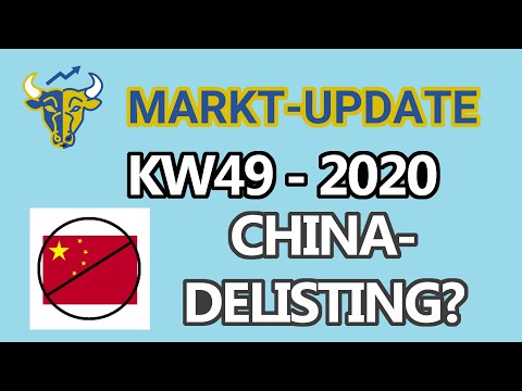 DELISTING der CHINA-AKTIEN? - Aktienbullen Marktupdate KW 49 2020