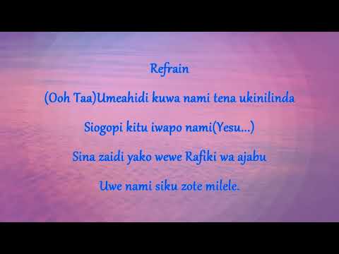 Bob Sam Olela ft Solid Rock Singers ~ Uwe Nami Milele