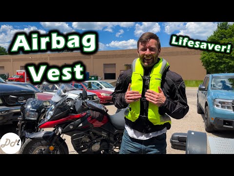 Airbag for Motorcycles — Helite Turtle Review, Inflation Demo, and Reinstallation