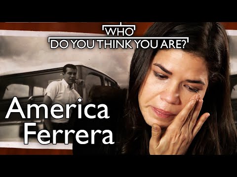 America Ferrera tries to find more about her estranged father