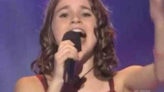 Danielle White - Never Had A Dream Come True (vs1, American Juniors, lyrics_EN @ Live)