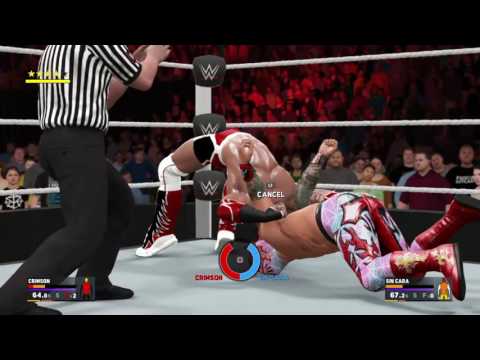 WWE 2K17 CRIMSON MYCAREER