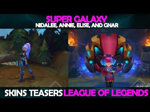 Teaser | SUPER GALAXY NIDALEE, ANNIE, ELISE, AND GNAR | League of Legends