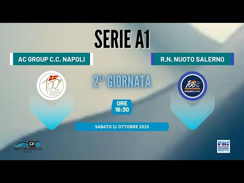 AC GROUP CANOTTIERI NAPOLI – RARI NANTES NUOTO SALERNO | Serie A1 M 2025/26