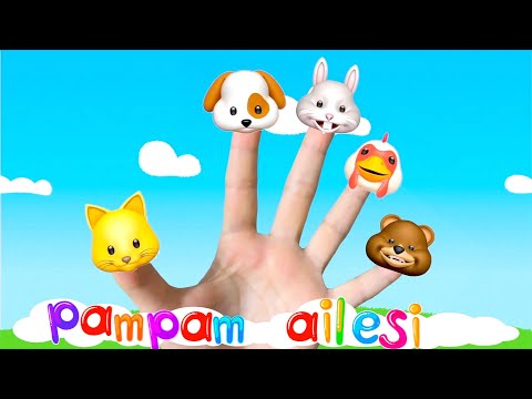 Kedi Parmak Miyav - Hayvan Sesleri - Pampam Ailesi