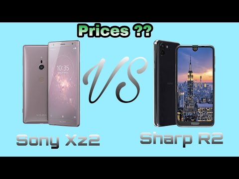 Sony xZ2 vs Sharp aquos R2 || comparison || sony xz2 || sharp aquos R2