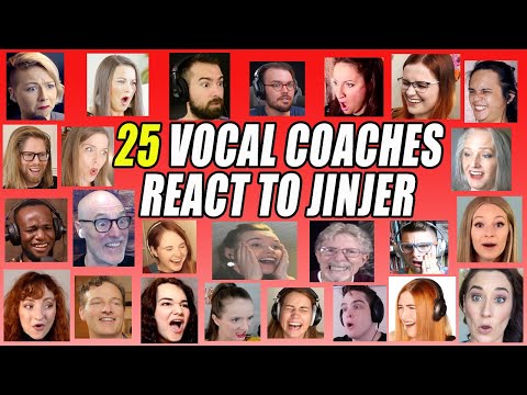 The Best Vocal Coach Reactions To Jinjer Pisces Compilation