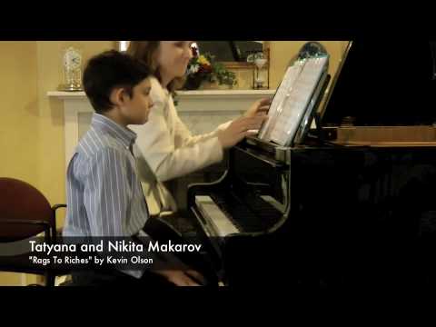 Tatyana Makarova and Maren McLeod, Nikita and Andrei Makarov