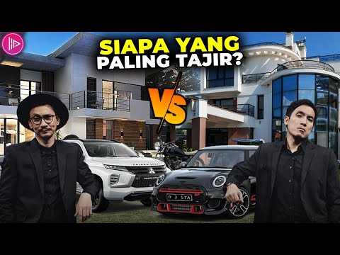 PUNYA RUMAH BAK ISTANA DAN KOLEKSI KENDARAAN MEWAH! Adu Kaya & Karier Vincent vs Desta