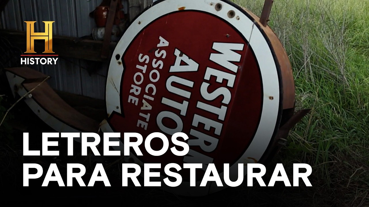 LETREROS PARA RESTAURAR - CAZADORES DE TESOROS
