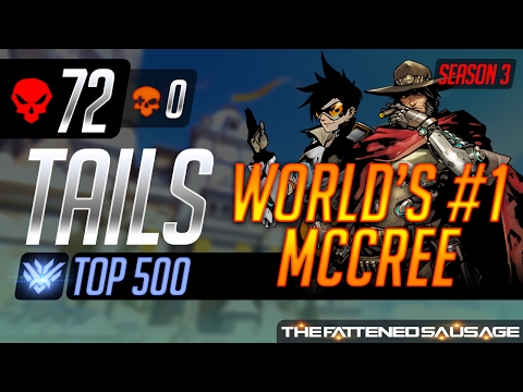 [Top 500] World's #1 McCree Tails' God-tier 72-kill Game on Nepal As McCree & Tracer