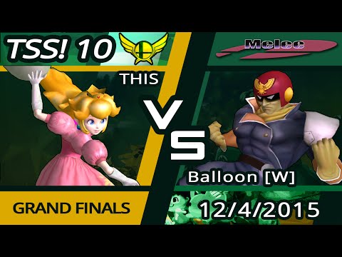 THIS (Peach) vs. Balloon [W] (Falcon) | SSBM GF | TSS10