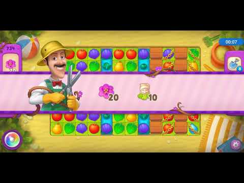 #Gardenscapes SUPER HARD LEVEL 734 NO BOOSTERS