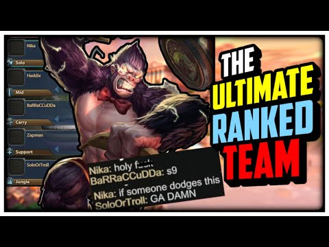 Raijin Mid With The Most STACKED Team In Ranked History...