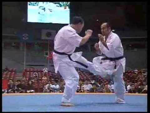 "Kyokushin Karate"　KO　(low kick)
