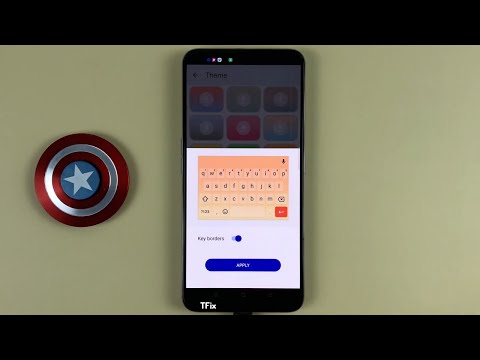 How to change keyboard color and theme on OPPO Reno2 F Android 11