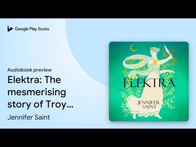 Vídeo relacionado con Elektra: The mesmerising story of Troy from the three women at its heart, from the No. 1 Sunday Times bestselling author