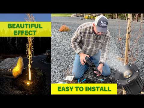 LANDSCAPE LIGHTING with WELL LIGHTS | Sponsored by Gardenreet