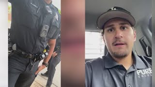 'I'm not done f****** talking' | SAPD officer caught on camera cursing at man