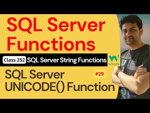 Sql Server Functions Sql Server String Functions Sql Server Unicode Function 29 252 Sql
