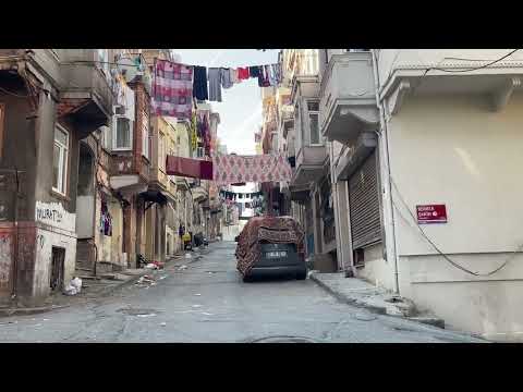 A beautiful street in Tarlabaşı, Istanbul definitely not a “dangerous” neighborhood June 2023