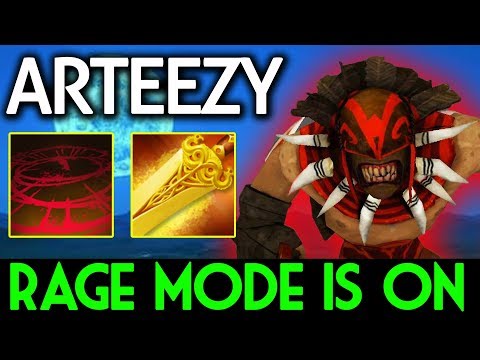 Arteezy Dota 2 [Bloodseeker] RAGE MODE IS ON!!