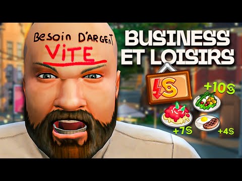 Devenir RICHE avec un BUSINESS de nourriture ? (TROP DUR 😭) | Challenge SIMS 4