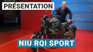 Niu RQi Sport : découverte d'une moto électrique urbaine et séduisante