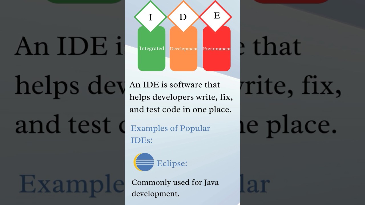 What is an IDE(Integrated Development Environment )? Simplified Explanation for Beginners!