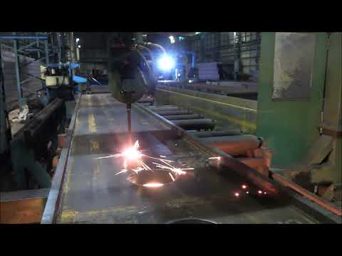Hcoper cutting : cut thickness 70mm