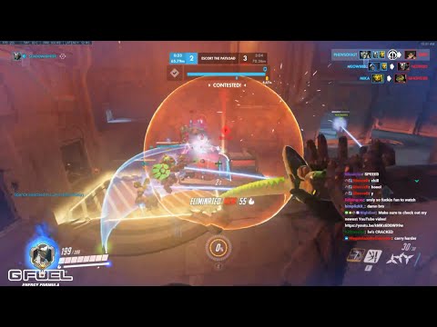 Overwatch Fastest Genji God Necros Full Tryhard Gameplay