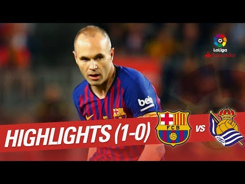 FC Barcelona 1-0 Real Sociedad San Sebastian